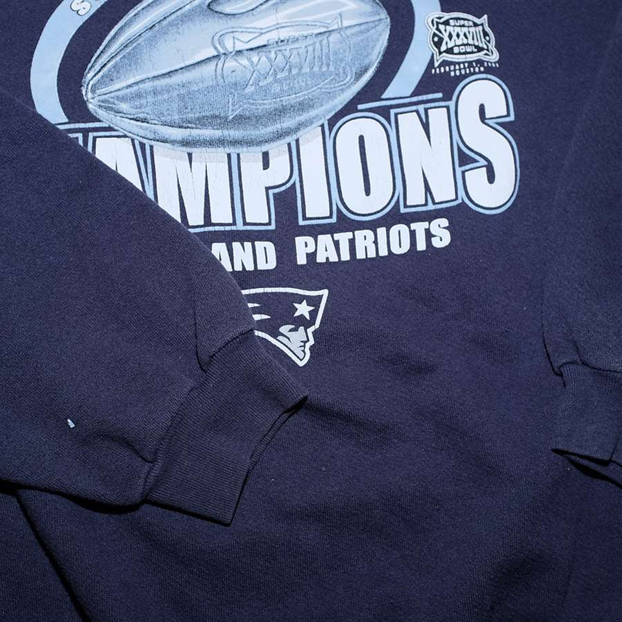 Vintage New England Patriots Sweater Large