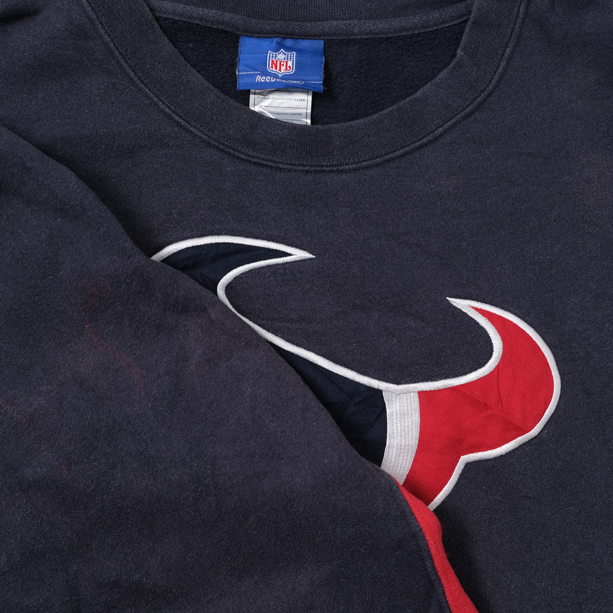 Vintage Reebok Houston Texans Sweater XLarge