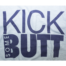 Rare Nike Kick Some Butt T-Shirt Medium / Large - Double Double Vintage