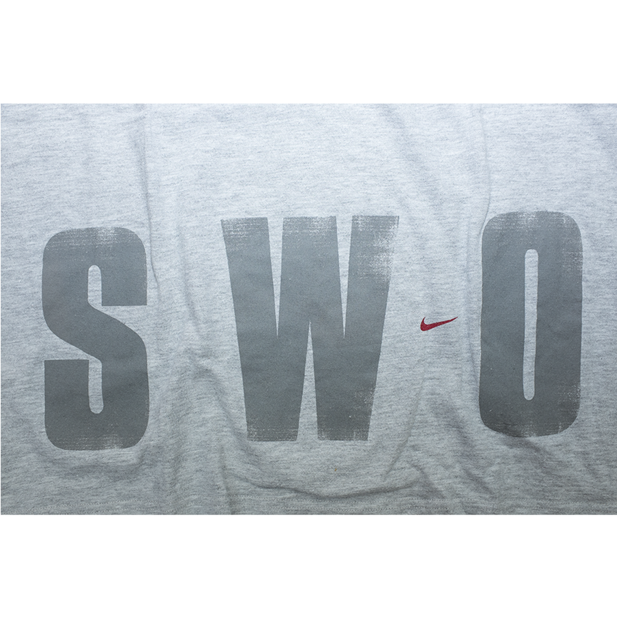 Rare 90s Nike SWOOSH T-Shirt Medium - Double Double Vintage