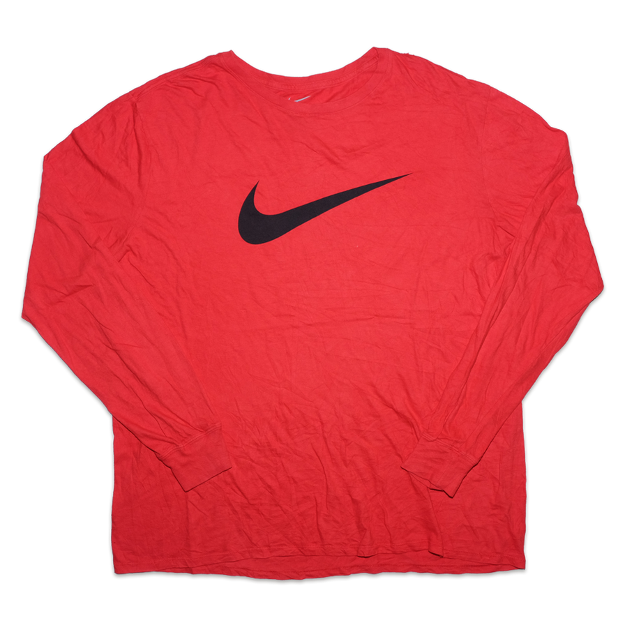 Nike Big Swoosh Longsleeve XLarge - Double Double Vintage