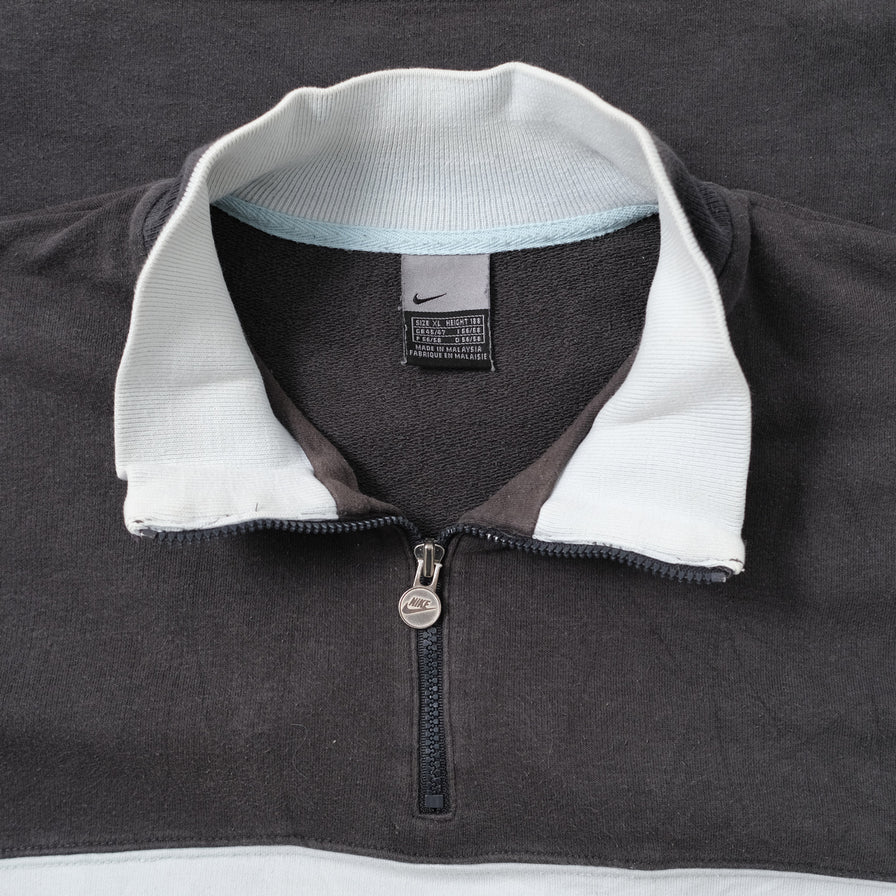 Vintage Nike Q-Zip Sweater XLarge