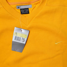 Vintage Nike Mini Swoosh V-Neck Sweater Small