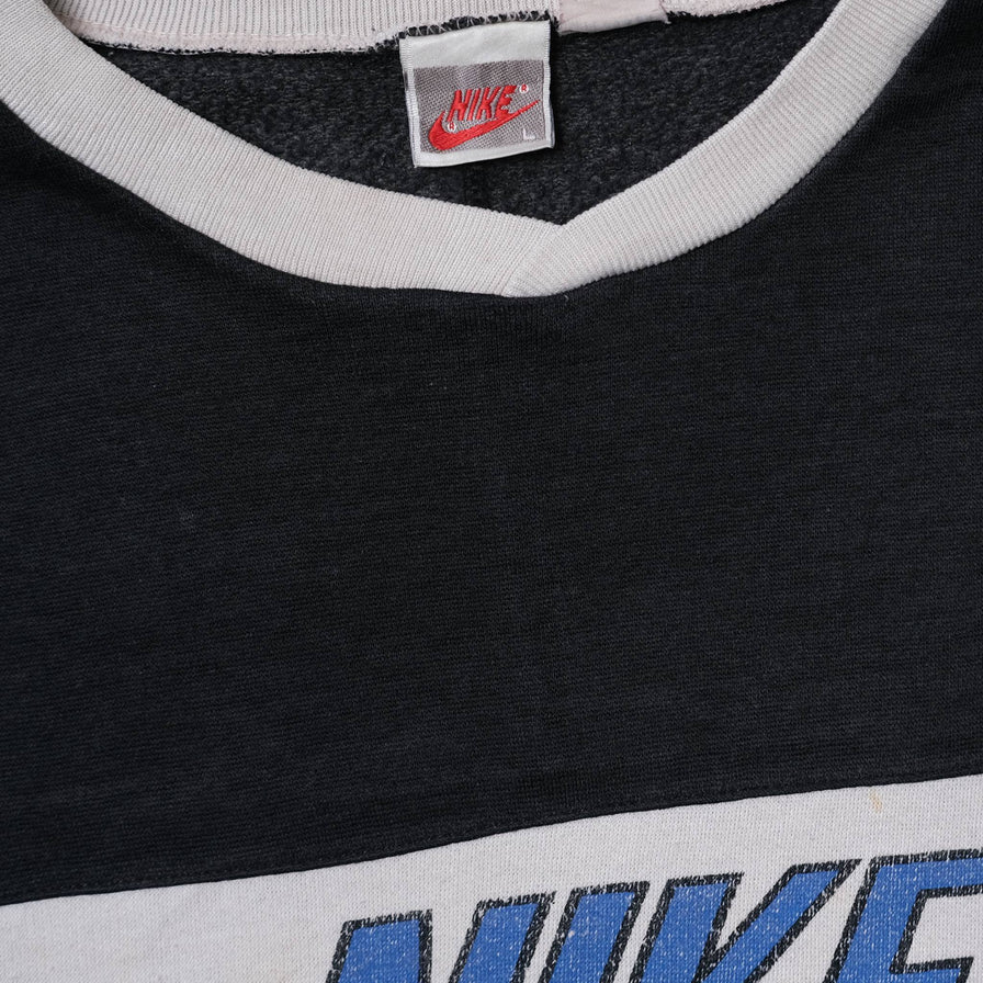 Vintage Nike Logo Sweater Large