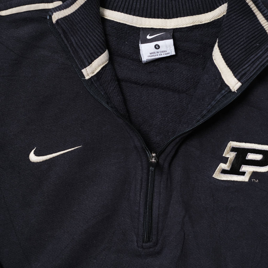 Nike Purdue Q-Zip Sweater Small