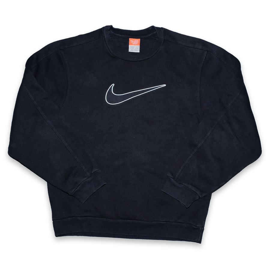 Nike Swoosh Sweater Small - Double Double Vintage