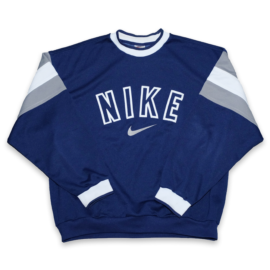 Nike vintage blue online sweater