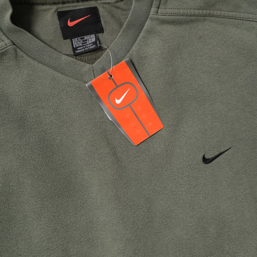 Vintage Deadstock Nike V-Neck Sweater XLarge