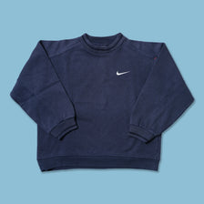 Vintage Nike Mini Swoosh Sweater Kids Medium