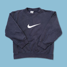 Vintage Nike Swoosh Sweater Kids Small