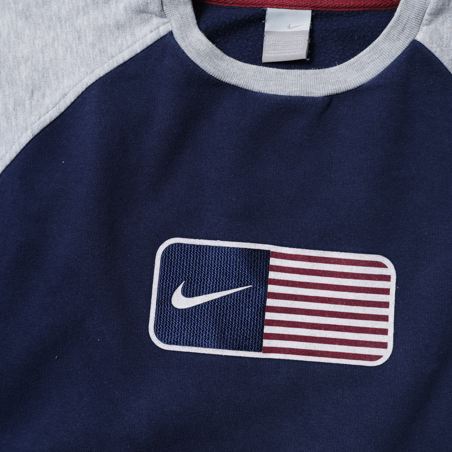 Nike american flag shirt cheap