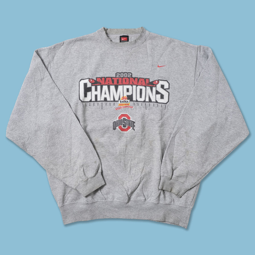Vintage 2002 Nike Ohio State Buckeyes Sweater Large