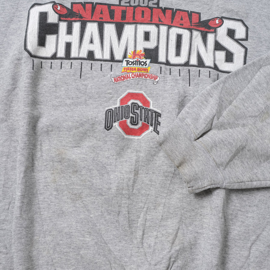 Vintage 2002 Nike Ohio State Buckeyes Sweater Large