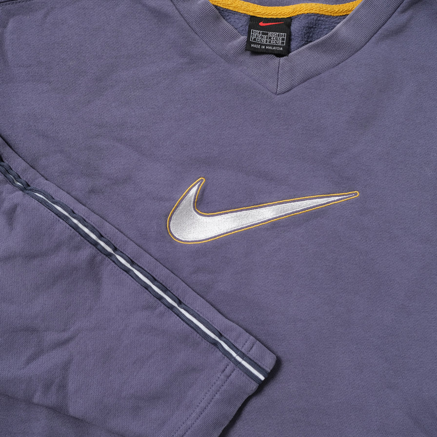 Vintage Nike V-Neck Sweater Small