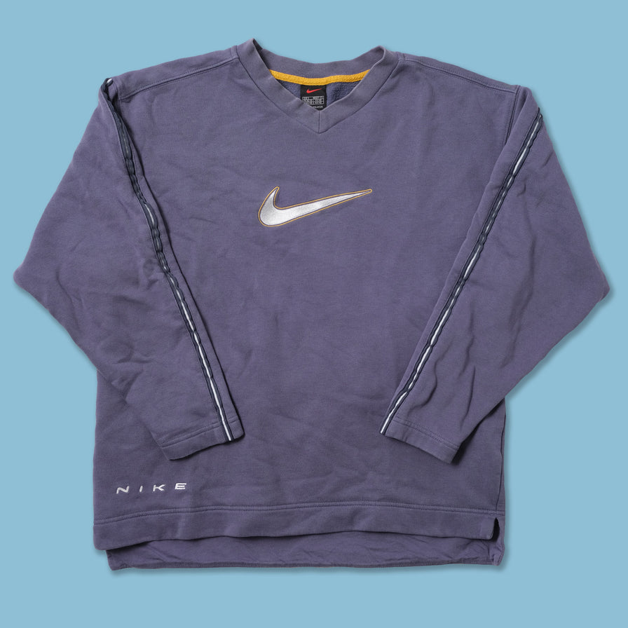 Vintage Nike V-Neck Sweater Small