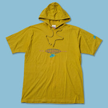 Vintage Nike Hooded T-Shirt Medium