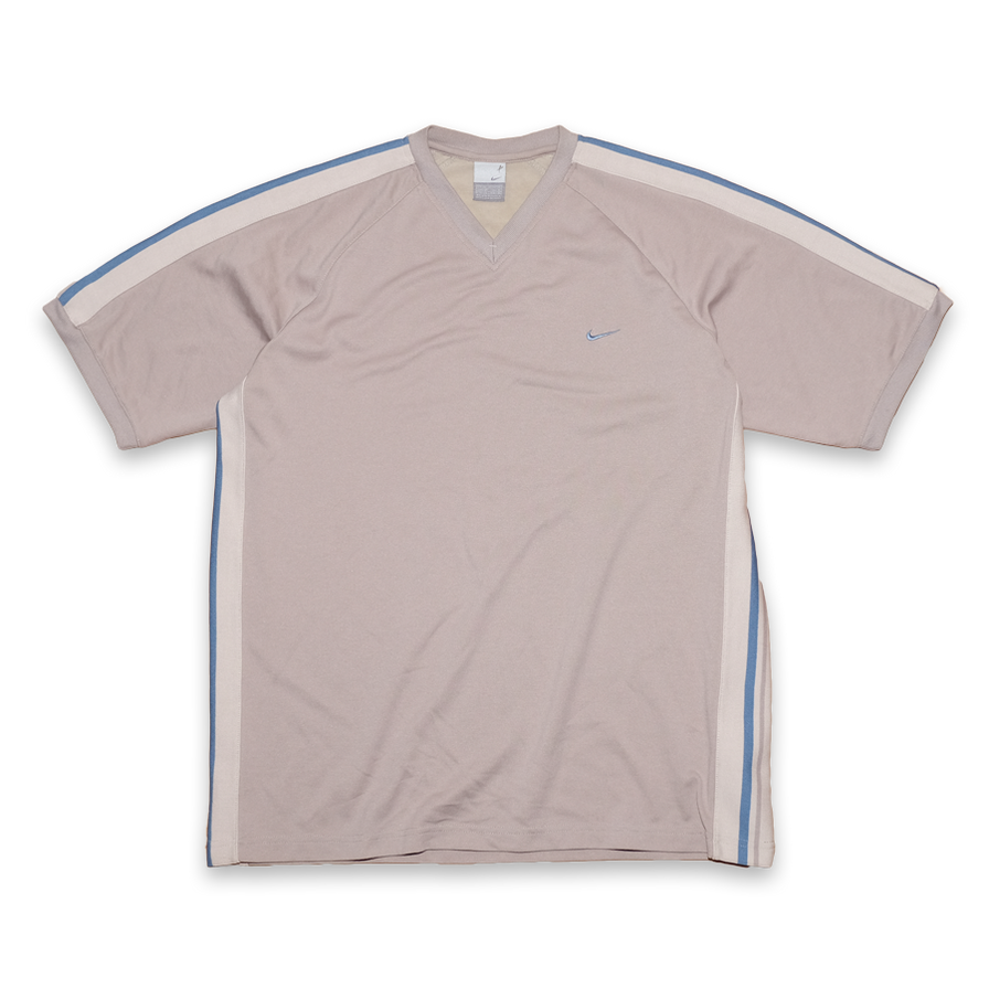 Vintage Nike V-Neck T-Shirt XLarge - Double Double Vintage