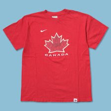Vintage Nike Canada Hockey T-Shirt Medium