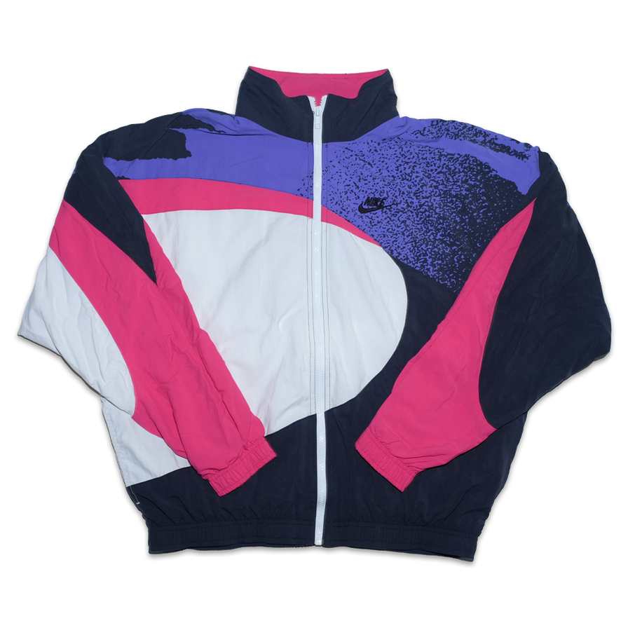 Vintage Nike Women's Challenge Court Trackjacket Large - Double Double Vintage