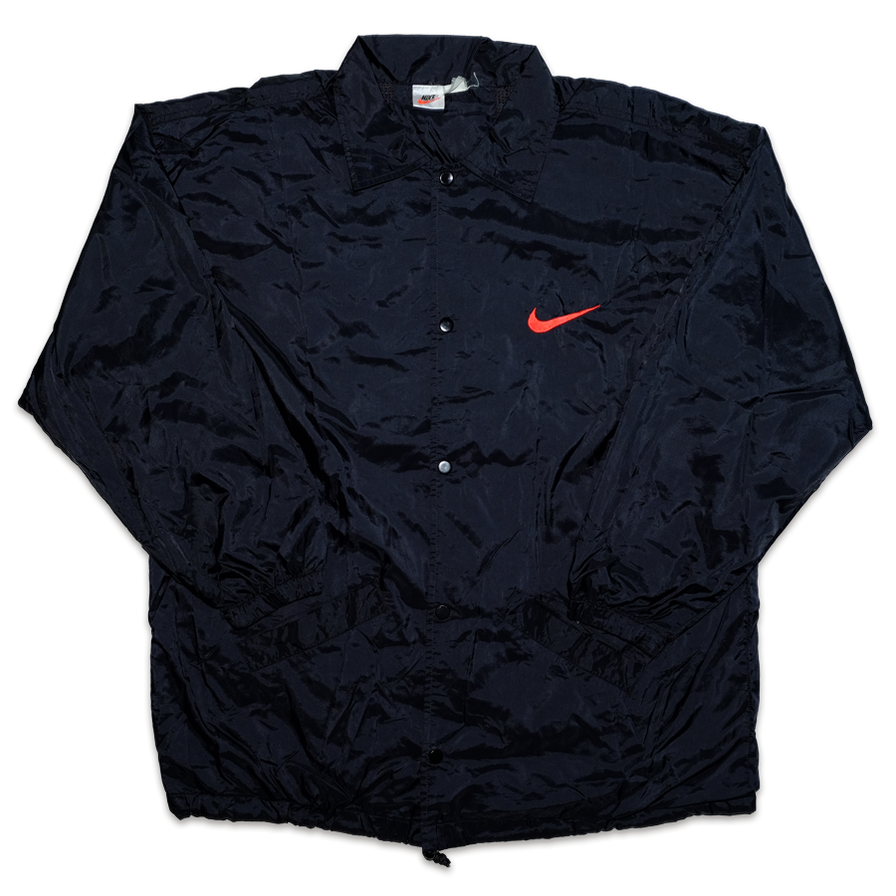 Vintage Nike Faded Logo Coaches Jacket