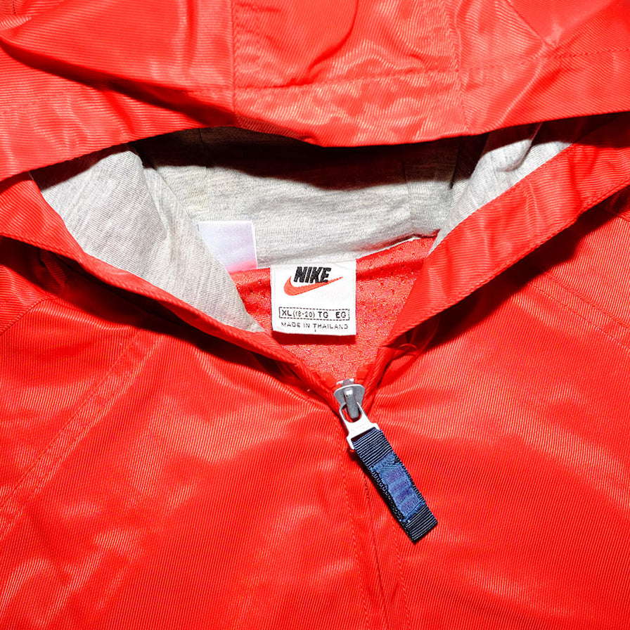 Vintage Nike Hooded Coach Jacket XLarge - Double Double Vintage