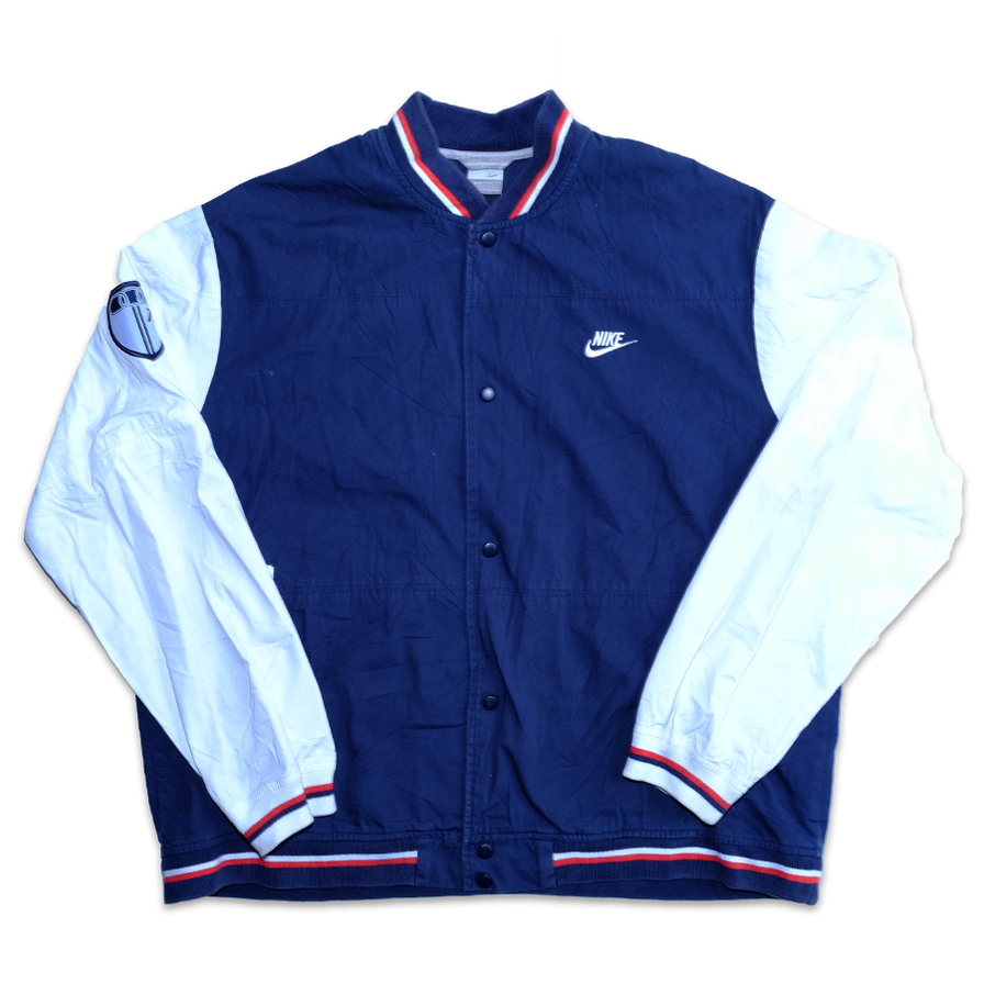 Nike College Jacket XLarge - Double Double Vintage