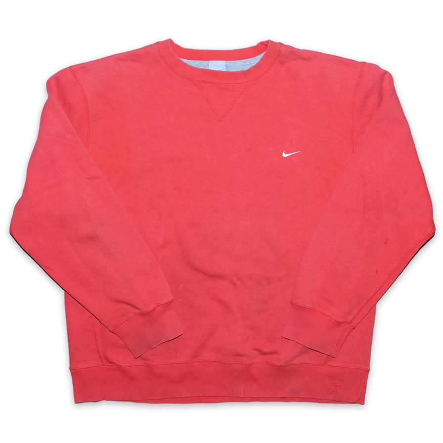 Nike Mini Swoosh Crewneck Sweater XLarge - Double Double Vintage