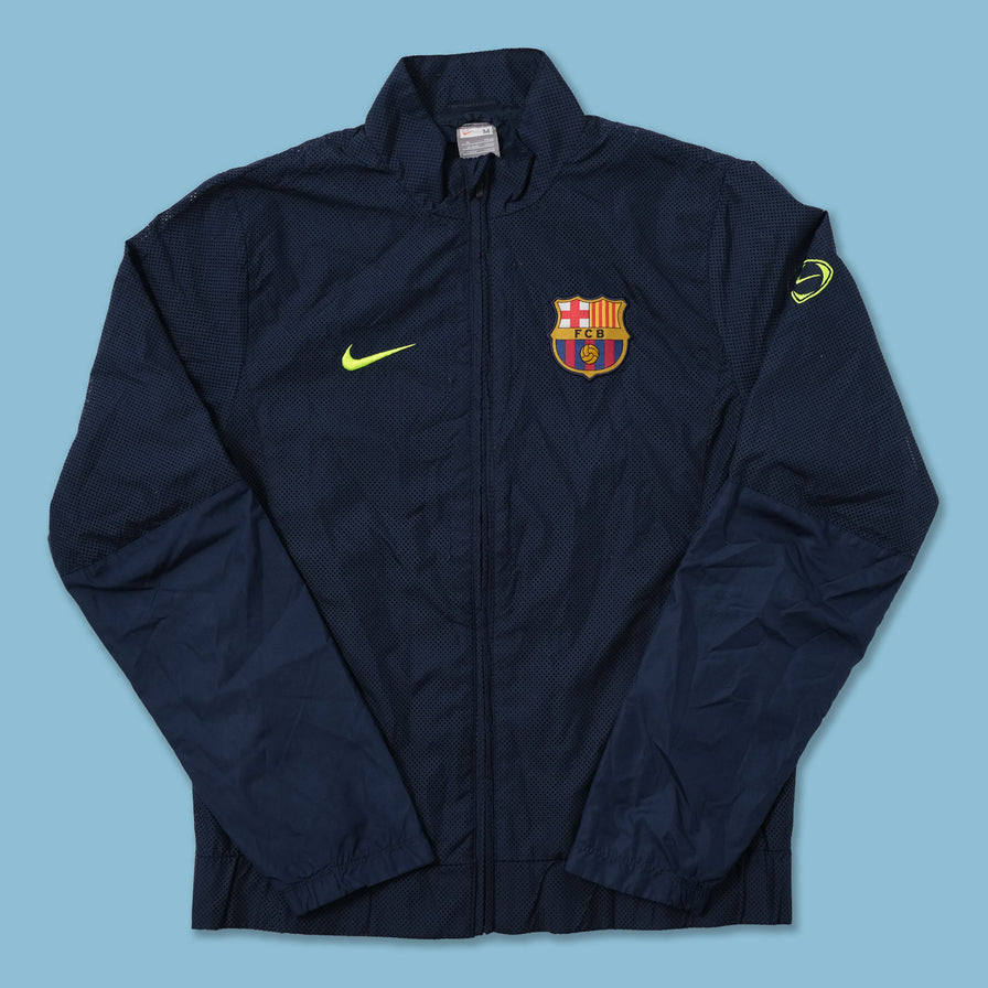 Nike FC Barcelona Track Jacket Medium Double Double Vintage