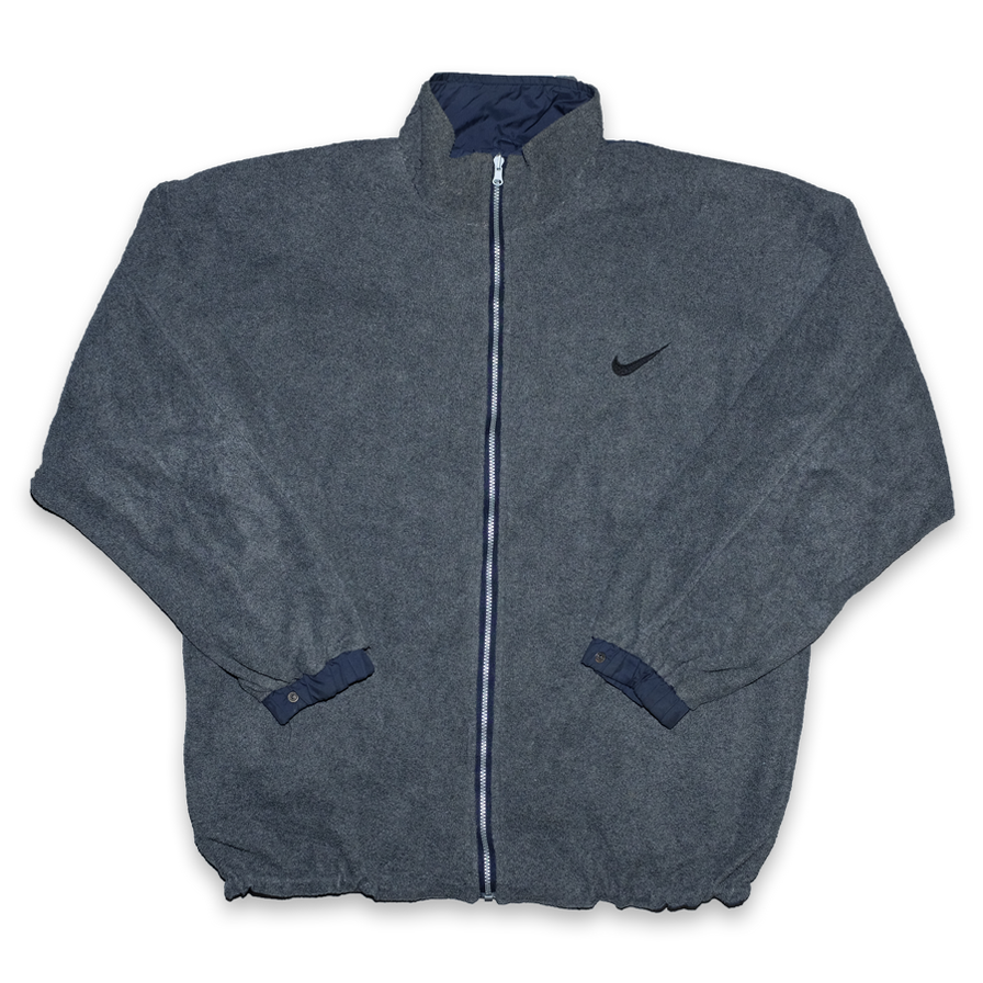 Vintage Nike Reversible Fleece Jacket XLarge