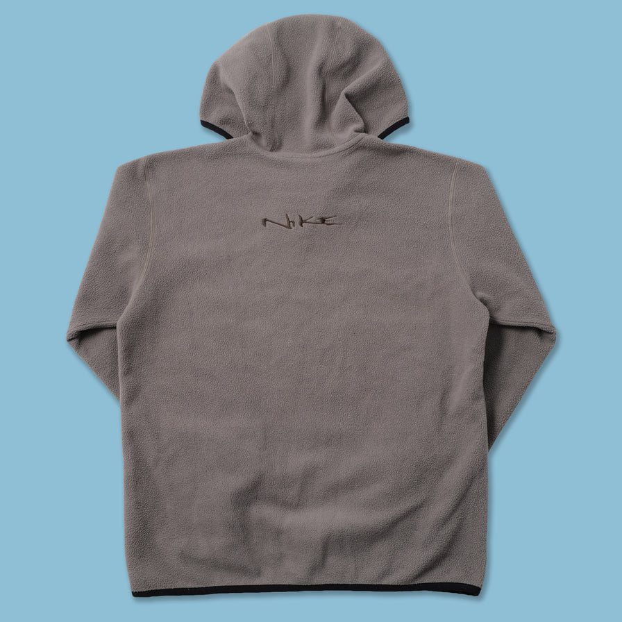 Vintage Nike Q-Zip Fleece Hoody Medium