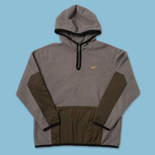 Vintage Nike Hooded Fleece Kids Medium