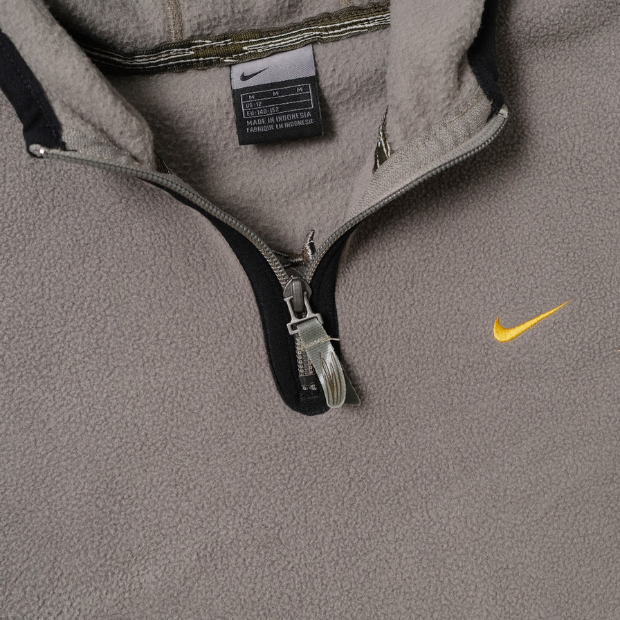 Vintage Nike Hooded Fleece Kids Medium