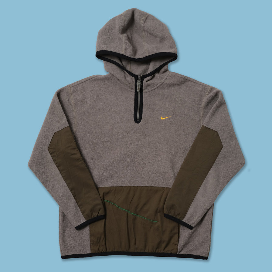 Vintage Nike Hooded Fleece Kids Medium