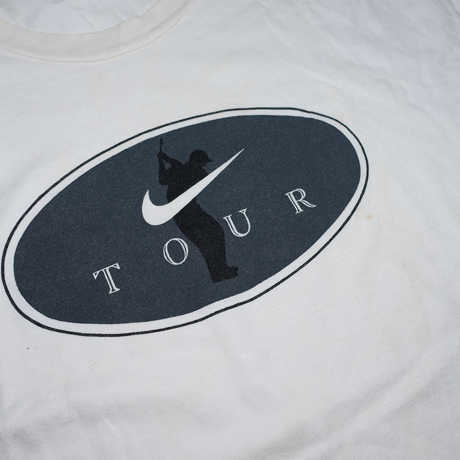 Vintage Nike Golf Tour T Shirt Large XLarge Double Double Vintage