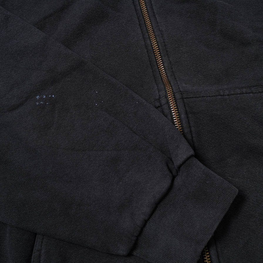 Vintage Nike Mini Swoosh Zip Hoody Medium