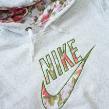 Nike Floral Hoody Women's Large - Double Double Vintage