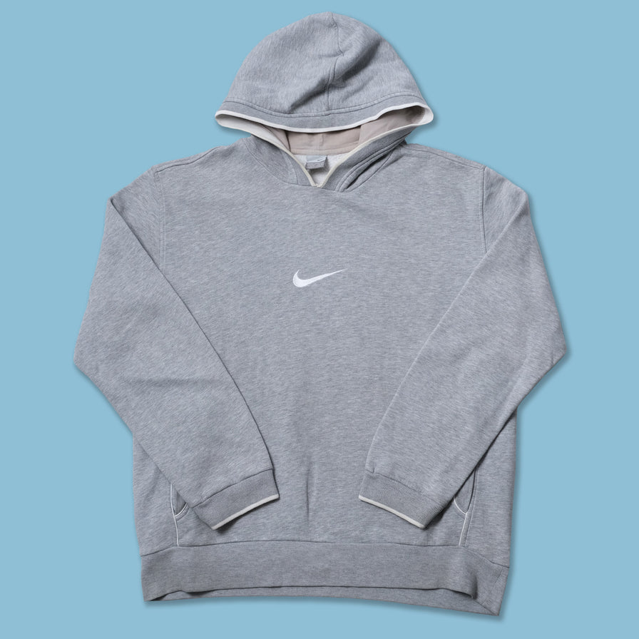 Vintage Nike Swoosh Hoody Large / XLarge