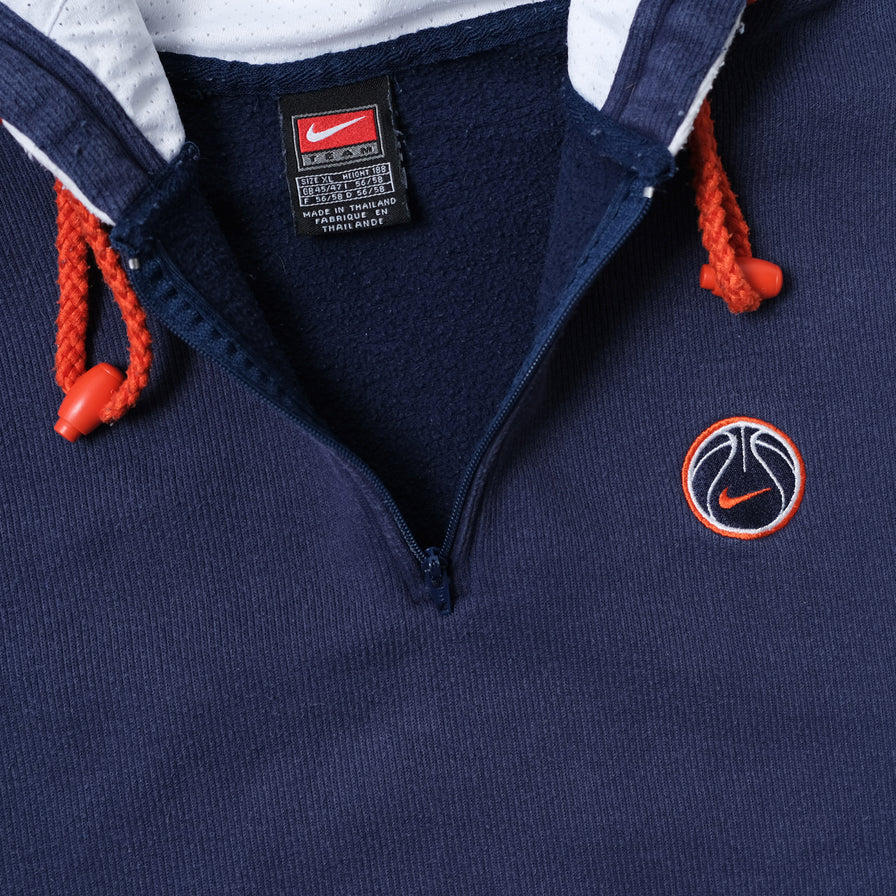 Vintage Nike Q-Zip Hoody XLarge