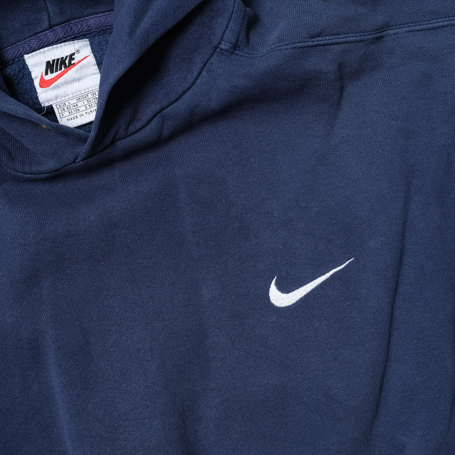Vintage Nike Mini Swoosh Hoody Large