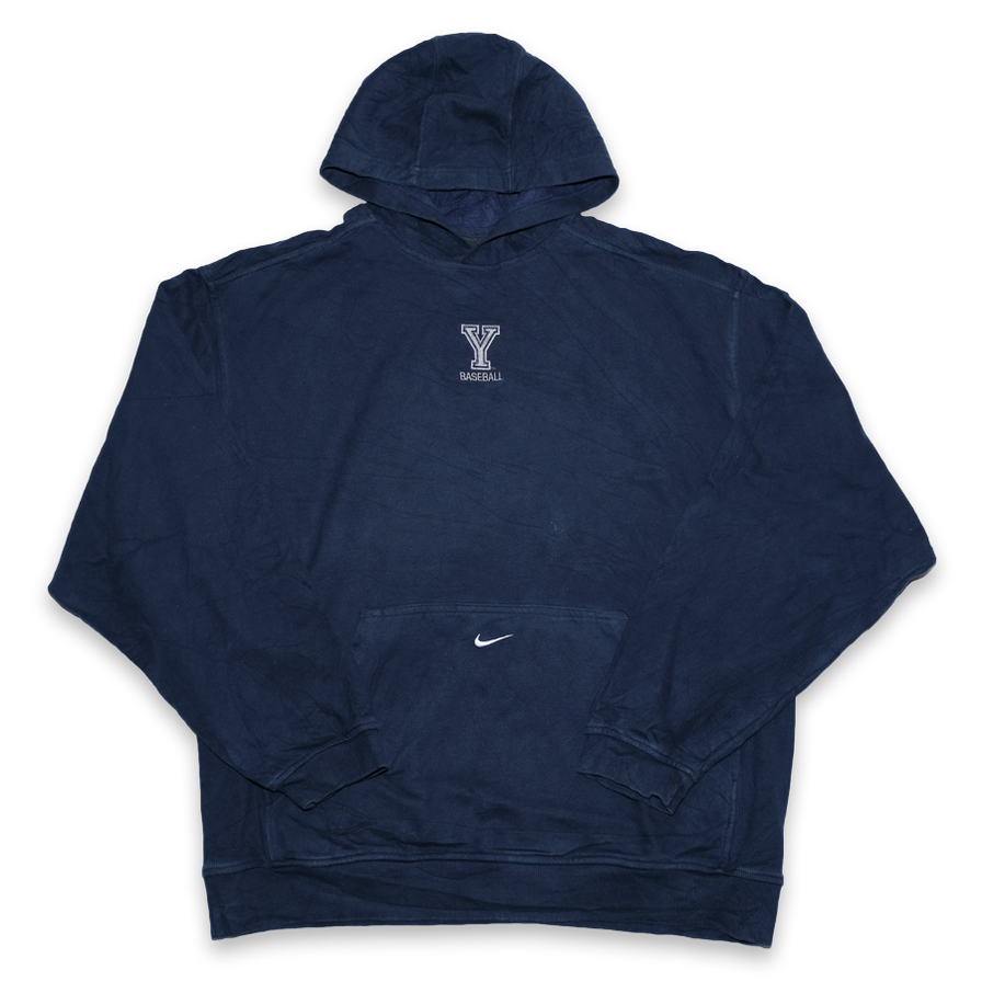 Vintage Nike Yale Baseball Hoody Large