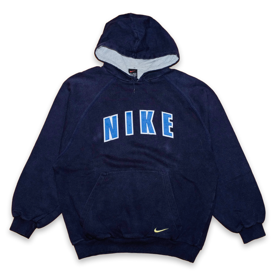 Vintage Nike Hoodie Large Double Double Vintage