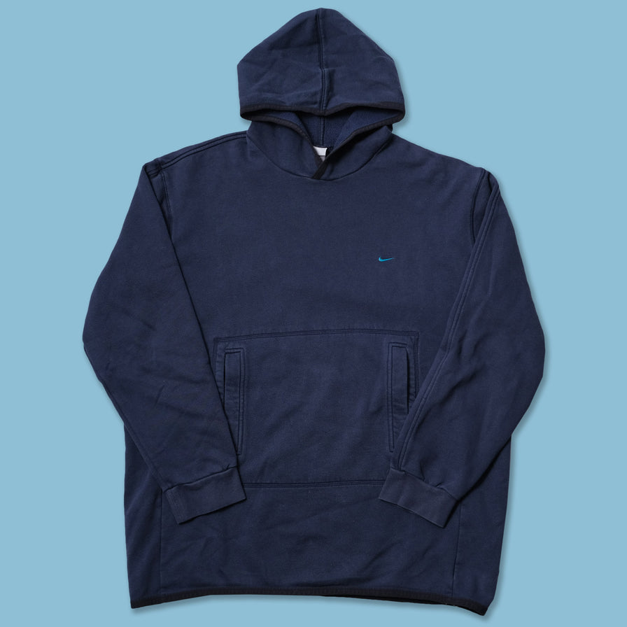Vintage Nike Mini Swoosh Hoody Large