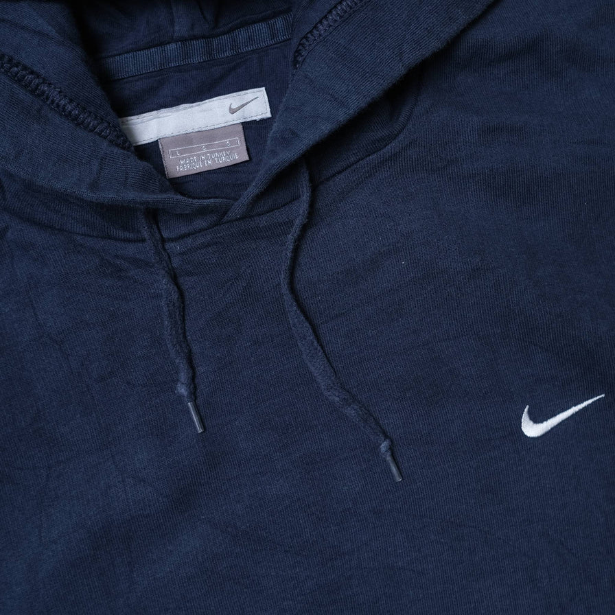 Vintage Nike Mini Swoosh Hoody Large / XLarge
