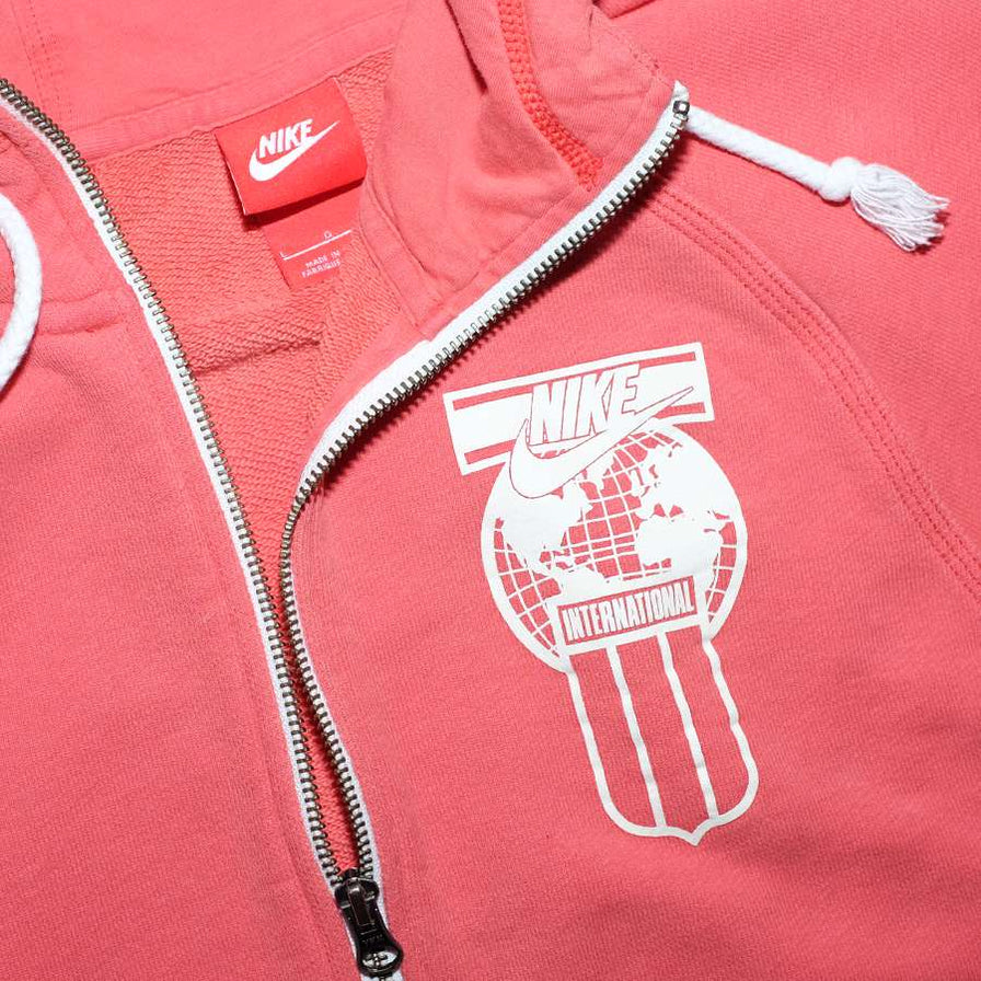 Vintage Nike International Zip Hoody Large