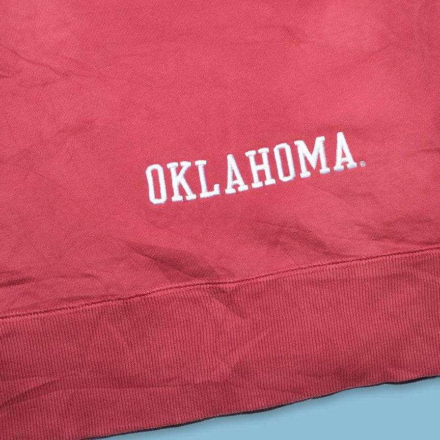 Vintage Nike Oklahoma University Hoody Medium / Large