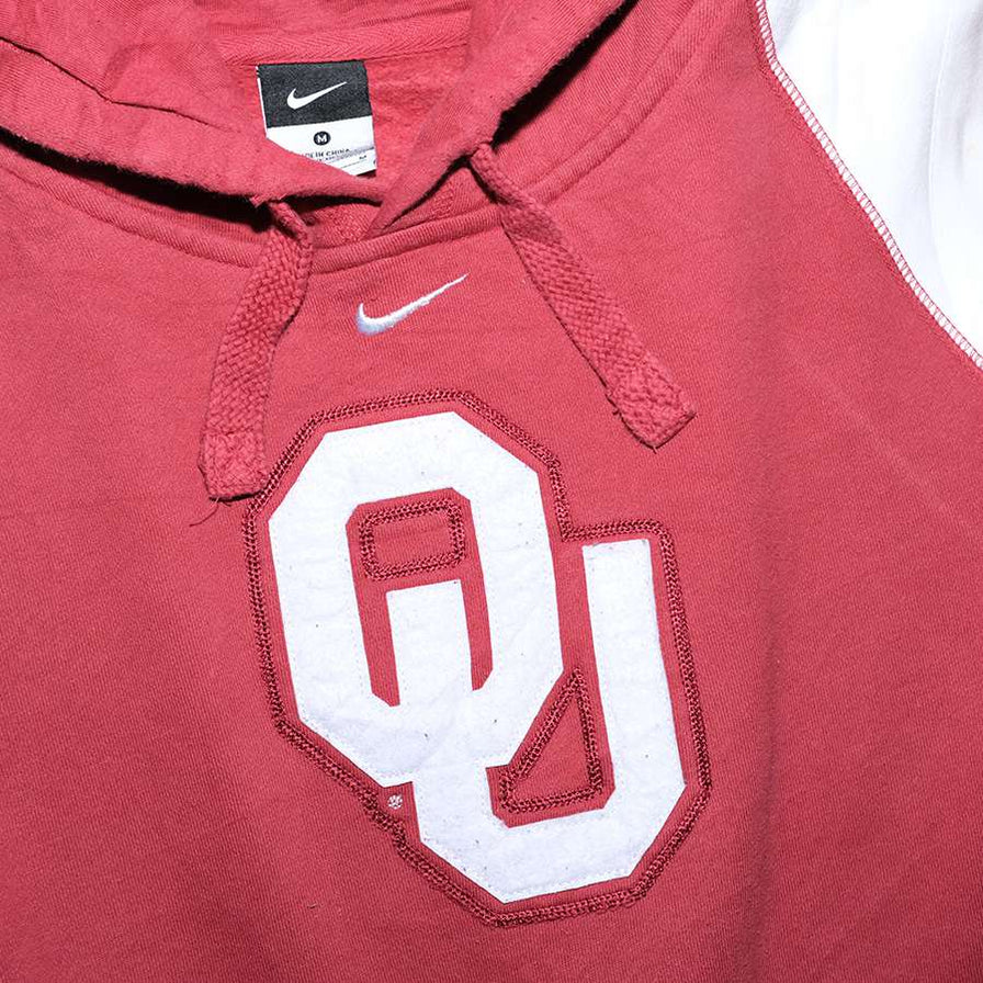 Vintage Nike Oklahoma University Hoody Medium / Large