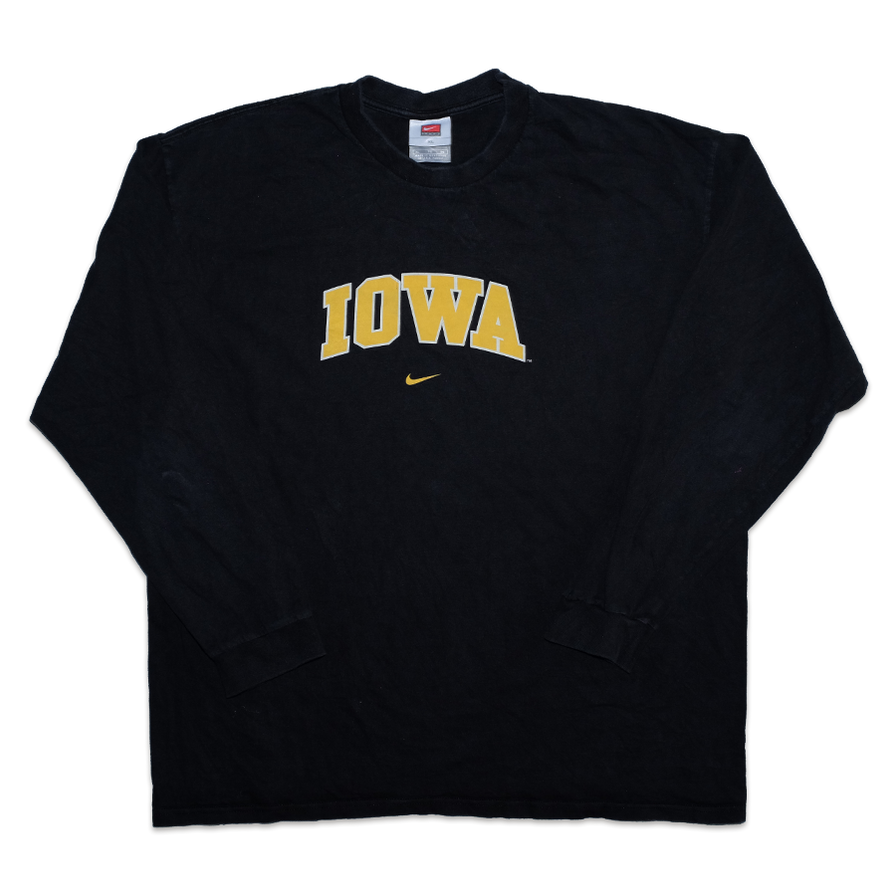Vintage Nike Iowa Longsleeve XLarge - Double Double Vintage