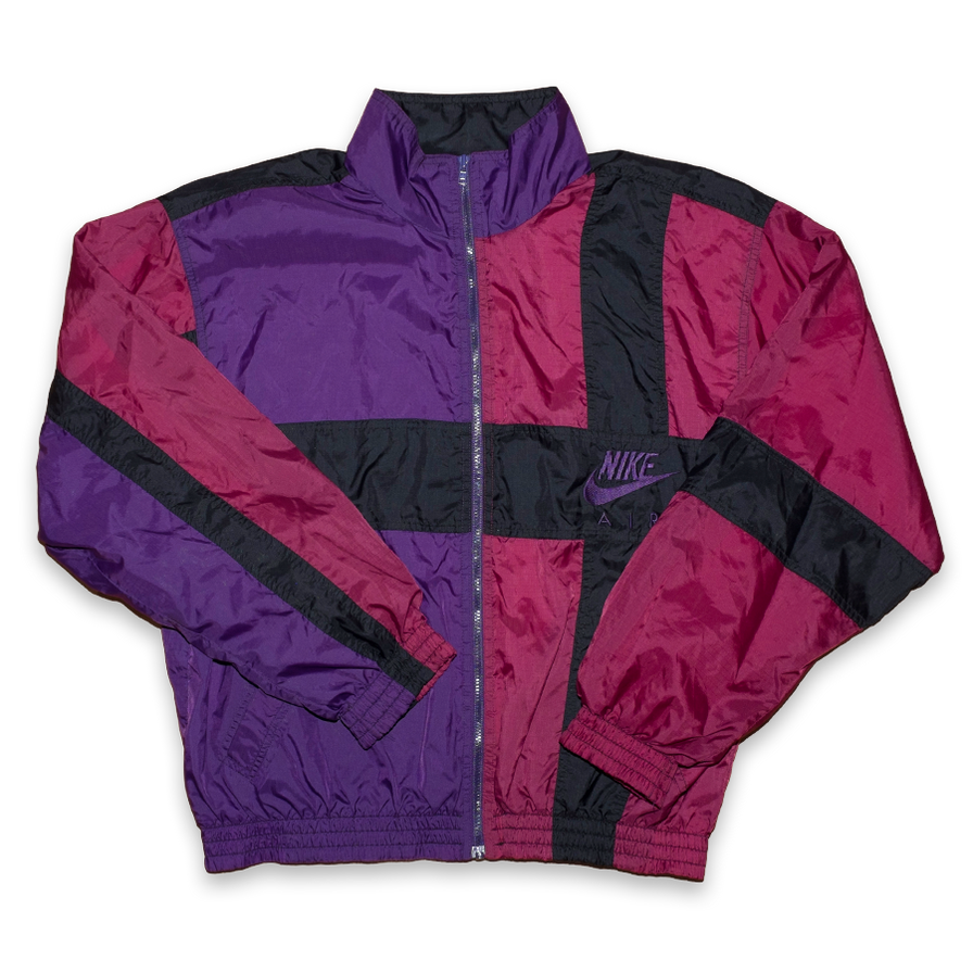 Rare Vintage Nike Air Track Jacket Medium - Double Double Vintage
