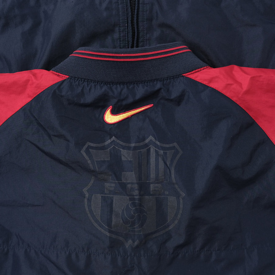 Vintage Nike FC Barcelona Track Jacket Medium / Large