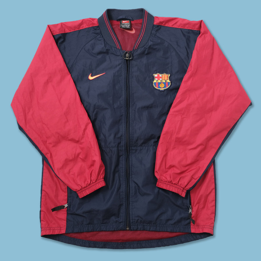 old nike FC Barcelona nylon jacket